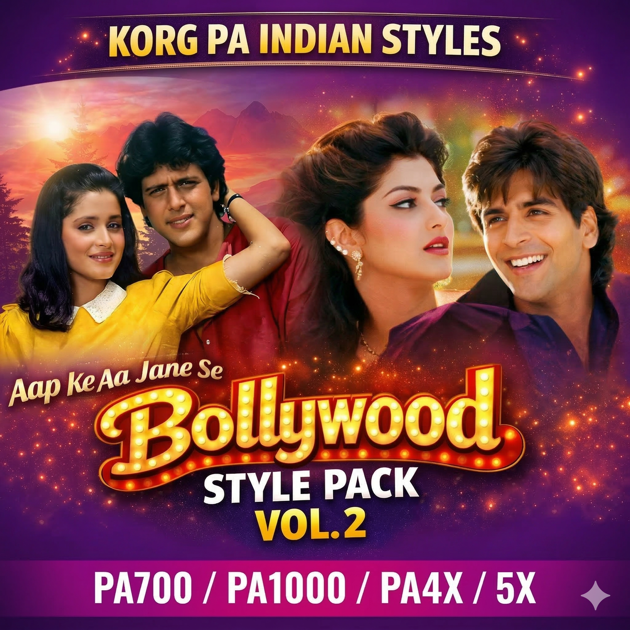Bollywood  Style Pack VOL - 02