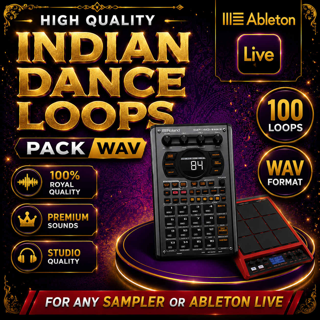Indian Dance Loop Pack
